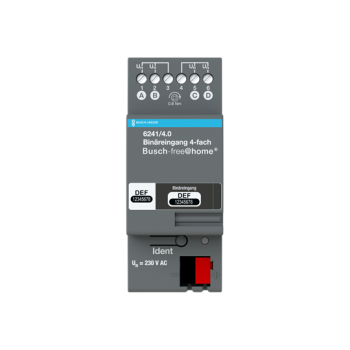 Busch Jaeger 6241/4.0 4fach REG Binäreingang ,2CKA006220A0006