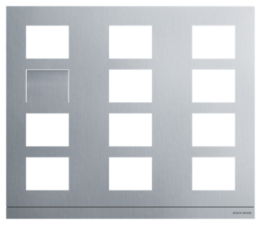 Busch Jaeger 413812CF-A-03 Video 3/4 Frontplatte ,2TMA220160A0010