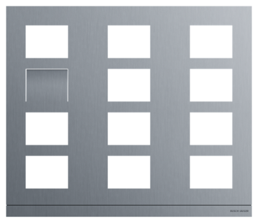 Busch Jaeger 413812CF-S-03 Video 3/4 Frontplatte ,2TMA220160X0007