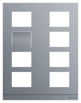 Busch Jaeger 41388CF-S-03 Video 2/4 Frontplatte ,2TMA220160X0006