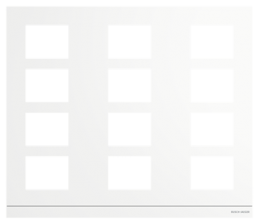 Busch Jaeger 413912CF-W-03 Audio 3/4 Frontplatte ,2TMA220160W0011