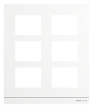 Busch Jaeger 41396CF-W-03 Audio 2/3 Frontplatte ,2TMA220160W0009