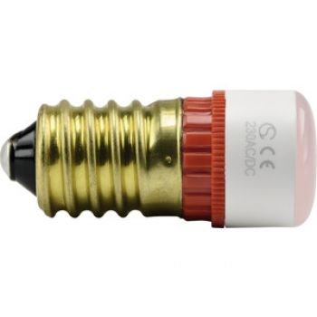 Merten MEG3951-0000,LED-Leuchtmittel E 14, (1x), rot, AQUASTAR