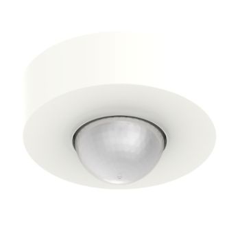 Schneider MTN6355-0019 - Präsenzmelder mit Kontantlichregelung, Korridor, AP, weiß, 120x78mm, IP54