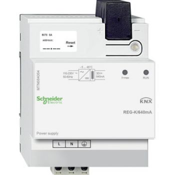 Schneider MTN684064,KNX Spannungsversorgung REG-K/640 mA, lichtgrau