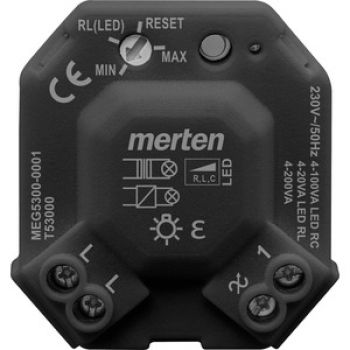 Merten MEG5300-0001,Universal LED Dimmermodul, schwarz