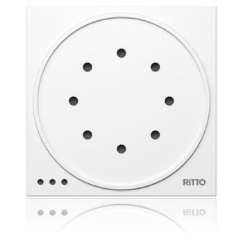 RItto 1875970 ,Portier Türsprechmodul, weiß