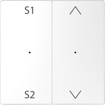 Merten MEG5227-6035,Wippen für Taster-Modul 2fach (Szene1/2, Auf/Ab), Lotosweiß, System Design