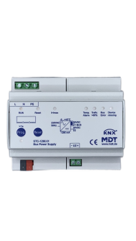 MDT STC-1280.01,Busspannungsversorgung mit Diagnosefunktion, 6TE, REG, 1280 mA