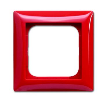 Busch Jaeger 1721-917 1fach rot rot RAL 3020 Rahmen ,2CKA001725A1556