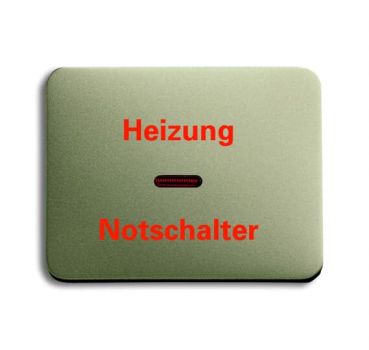 Busch Jaeger 1789 H-260 Heizungsnotschalter palladium Wippe ,2CKA001751A2826