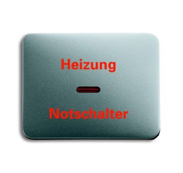 Busch Jaeger 1789 H-266 Heizungsnotschalter titan Wippe ,2CKA001751A2837