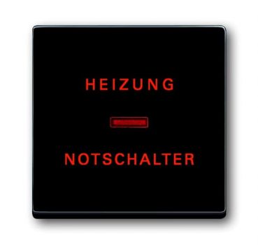 Busch Jaeger 1789 H-81 Heizungsnotschalter anthrazit Wippe ,2CKA001751A2929