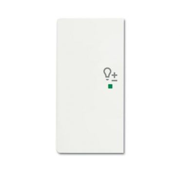 Busch Jaeger 6234-21-884 2fach Dimmer studioweiß matt Wippe ,2CKA006220A0490