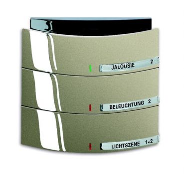 Busch Jaeger 6320/30-260 3fach palladium Bedienelement ,2CKA006320A0019