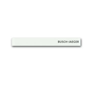 Busch Jaeger 6349-811-101 unten weißes Glas Standardabschlussleiste ,2CKA006310A0179