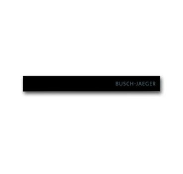 Busch Jaeger 6352-825-101 unten Glas schwarz Abschlussleiste ,2CKA006310A0160