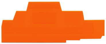 Wago 280-306 orange Endplatte (280-306)
