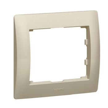 Legrand 771401 1fach titanium Rahmen Galea (771401)