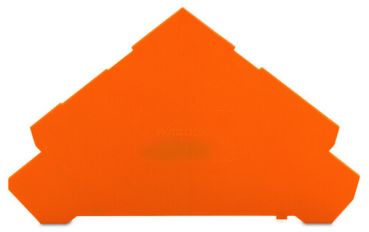 Wago 280-323 orange Abschlussplatte u. Zwischenplatte (280-323)
