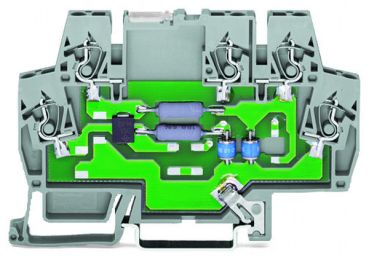 Wago 792-805 in der Reihenklemme MDHF5 Überspannungsschutz (792-805)