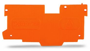 Wago 769-308 1,1mm dick orange Abschlussplatte u. Zwischenplatte (769-308)