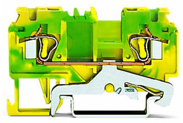 Wago 880-907/999-940 2Leiter grün-gelb 4qmm Schutzleiterklemme (880-907/999-940)
