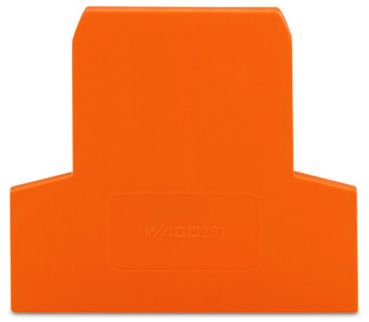 Wago 281-309 orange Abschlussplatte u. Zwischenplatte (281-309)