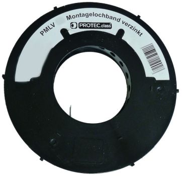 Protec PMLV12 Montagelochband verzinkt 12mm,(05101901)