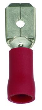 Protec PFSI 0510/2808 rot Flachstecker,(05104206)