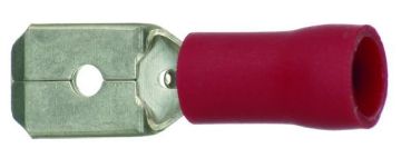 Protec PFSI 0510/6308 rot Flachstecker,(05104207)