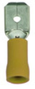 Protec PFSI 4060/6308 gelb Flachstecker,(05104211)