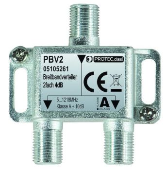 Protec PBV2 2fach Breitbandverteiler,(05105261)