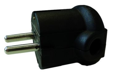 Protec PSSWI16 SK 16A schwarz Winkelklappstecker,(05105820)