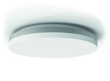 Protec PLEDALRS15W 220mm silber LED-Deckenleuchte,(05400801)