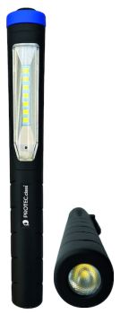 Protec PPLAKKU Profi Penlight Akku USB 2in1 LED-Taschenlampe,(05400809)