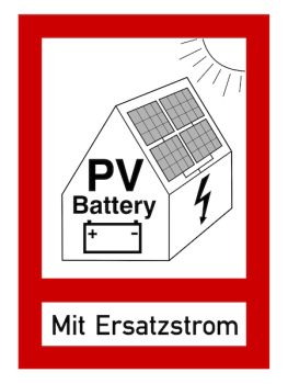 PROTEC.class PWZPV4 PV-Anlage SSF Brandschutzzeichen (05106829)