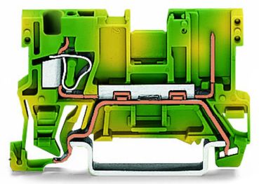 Wago 769-237 1Leiter, 1-Pin, gnge Basisklemme (769-237)