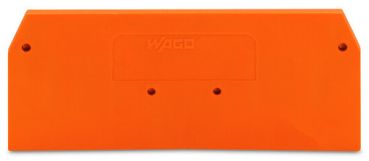 Wago 279-339 orange Abschlussplatte u. Zwischenplatte (279-339)