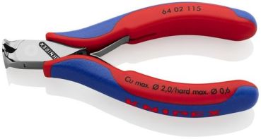 Knipex pol. isol. 115mm Elektronik-Vornschneider (64 02 115)