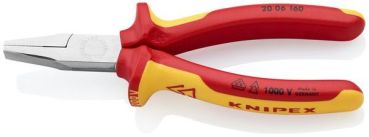 Knipex chrom isol. 160mm VDE 1000V Flachzange (20 06 160)