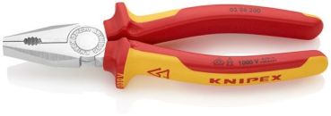 Knipex chrom isol. 200mm VDE 1000V Kombizange (03 06 200)
