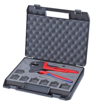 Knipex brün. plast. 200mm Crimp-Systemzange (97 43 200)