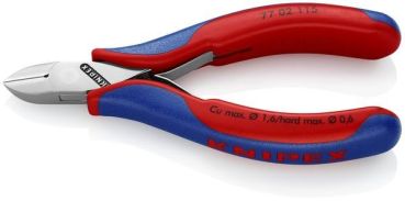 Knipex pol. isol. 115mm Elektronik-Seitenschneider (77 02 115)