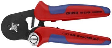 Knipex brün. Isol. 180mm 0,08-10mm² Aderendhülsenzange (97 53 04 SB)