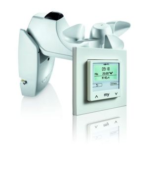 Somfy Soliris Smoove U P W K Sensor mit Rahmen Zeit- Wind- und Sonnenautomatik (1818318)