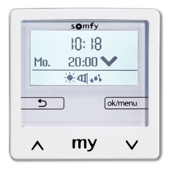 Somfy Soliris Smoove IB+ P W Steuer. o. Rahmen Zeit- Wind- und Sonnenautomatik (1818315)