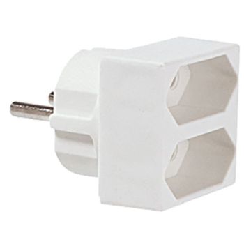 Bachmann 921.271 PVC weiss Multistecker (921.271)