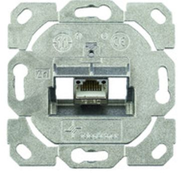 Telegärtner flex 1 AMJ-S DD Modul Cat.6A(IEC) T568A Modulaufnahme AMJ-S DD 1-fach UP/0 (100022978)