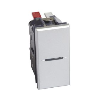 Bticino AX Wechselschalter 10A 1M Alu Installationsschalter (HC4003AN)